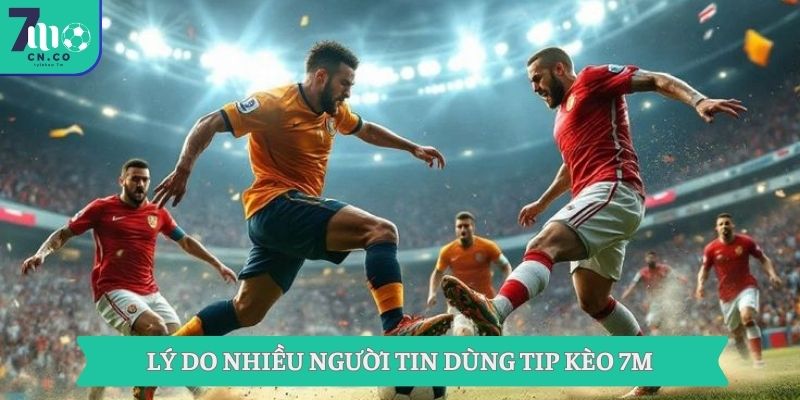 Lý do nhiều người tin dùng tip kèo 7m
